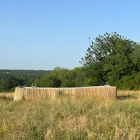 אוהל מפואר Ashanti Luxe Safaritent In De Dordogne *